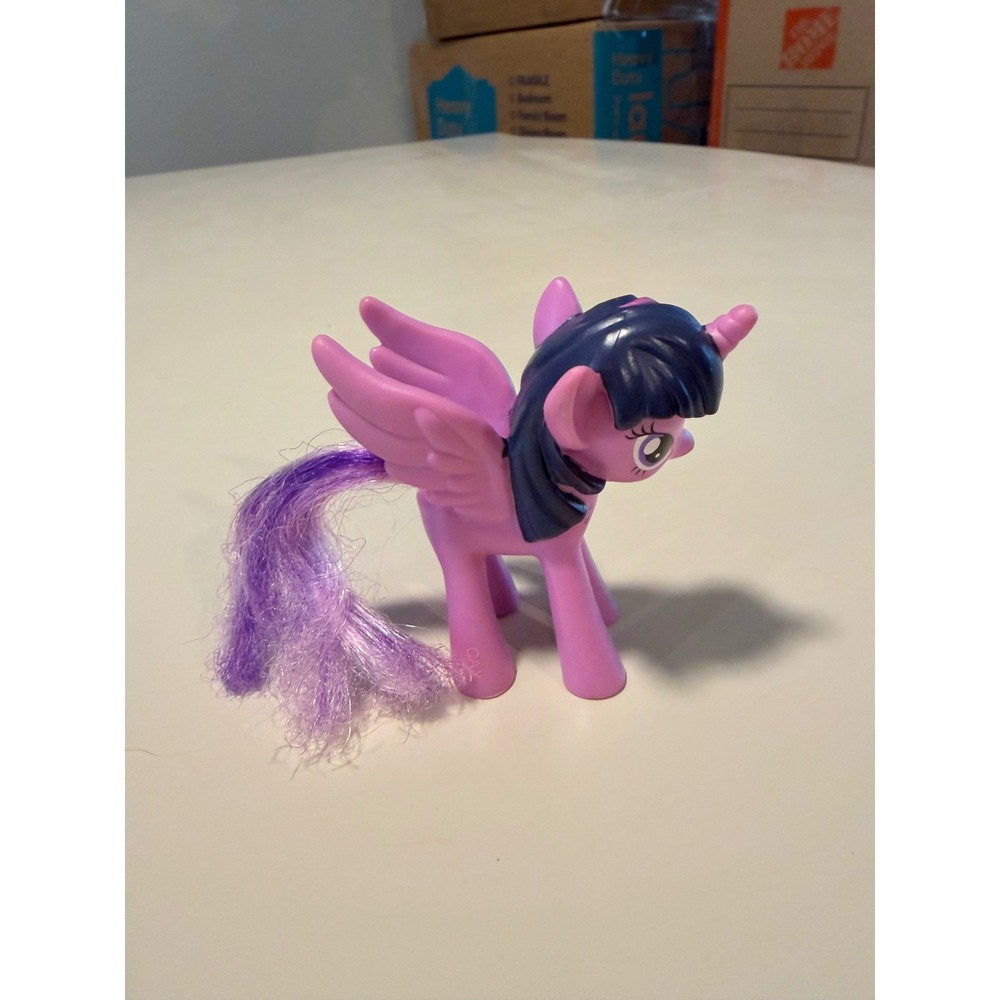 My Little Pony Twilight Sparkle Alicorn Figure Purple Pink Star Cutie Mark 3.5" - Picture 8 of 9